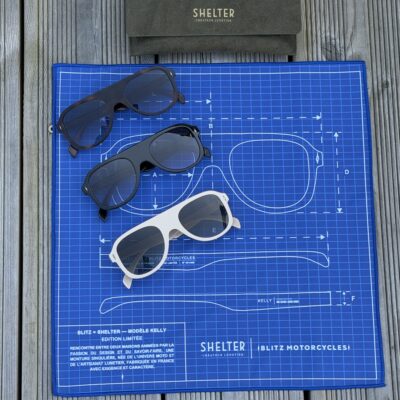 Shelter x Blitz Motorcycles sunglasses